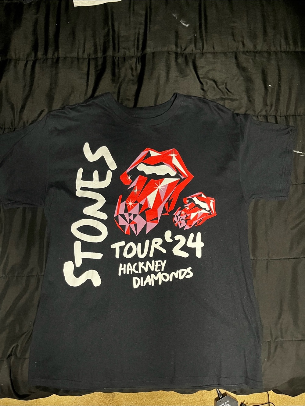 The Rolling Stones Black Tee Tour 24 Hackney Diamonds